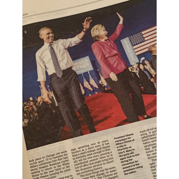 Clinton Hillary Special Convention Issue The Washington Post National Weekly - Picture 12 of 14